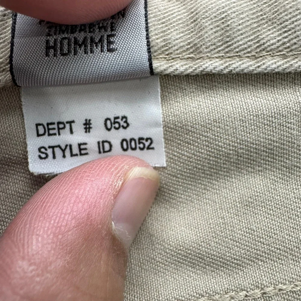 Eddie Bauer Pants Men's 32x30 Khaki Cotton Casual Chinos Style 0052